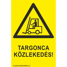 Targonca közlekedés