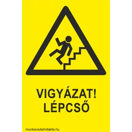Vigyázat lépcső