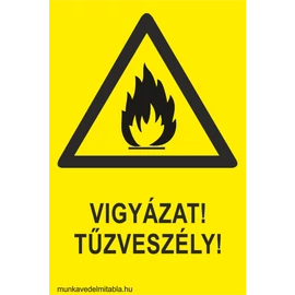 Vigyázat tűzveszély