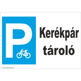 Kerékpár tároló
