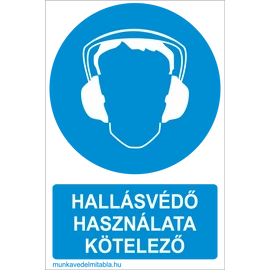 Hallásvédő használata kötelező