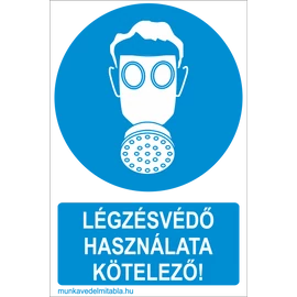 Gázálarc használata kötelező!