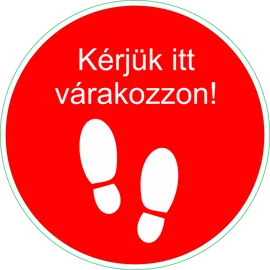 Kérjük itt várakozzon!