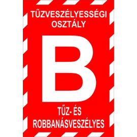 "B" tűzv.osztály