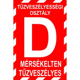 "D" tűzv.osztály