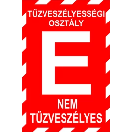 "E" tűzv.osztály