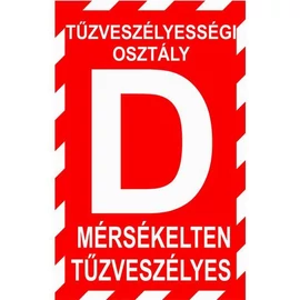 "D" tűzv.osztály