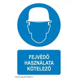 Fejvédő használata kötelező