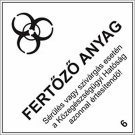 Fertőző anyag 6-2 alosztály