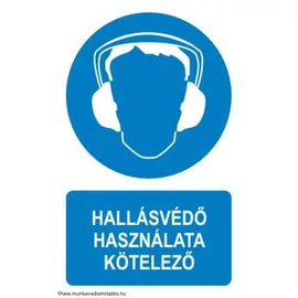Hallásvédő használata kötelező