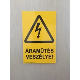Áramütés veszélye