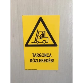 Targonca közlekedés