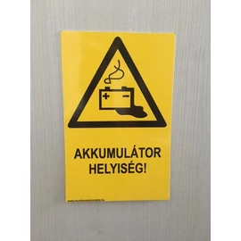 Akkumulátor helyiség