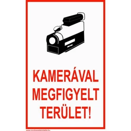 Kamerával megfigyelt terület