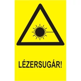 Lézersugár!