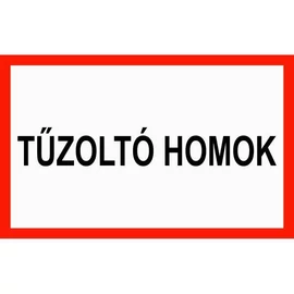 Tűzoltó homok