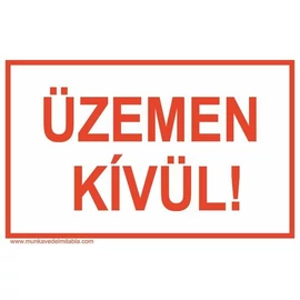 Üzemen kívül