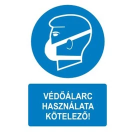 Védőálarc használata kötelező!