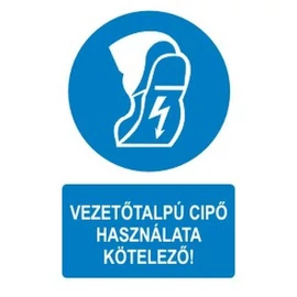 Vezetőtalpú cipő használata kötelező!