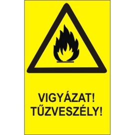 Vigyázat tűzveszély