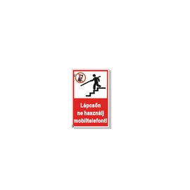 Lépcsőn ne használj mobiltelefont