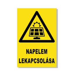 Napelem lekapcsolása