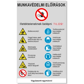 1-6001000 munkavédelmi előírások