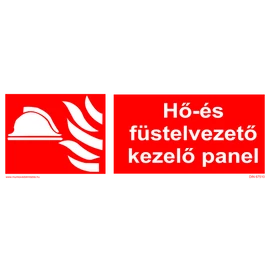 Ez egy hő - és füstelvezető kezelő panel tábla