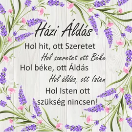 Ez egy házi áldás egyedi tábla