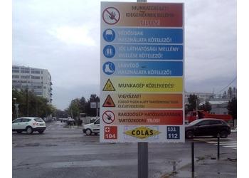 Építőipari tábla – Hívja fel a figyelmet a munkavédelmi előírásokra!