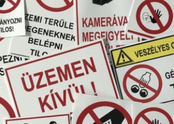 A tűzvédelmi táblákról röviden