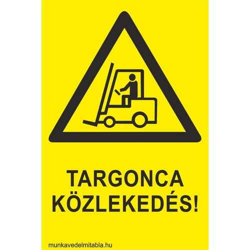 Targonca közlekedés!