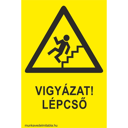 Vigyázat lépcső