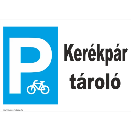 Kerékpár tároló