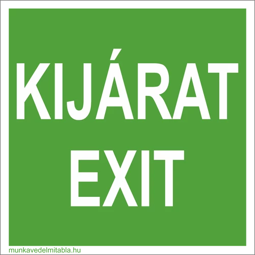 Kijárat,Exit