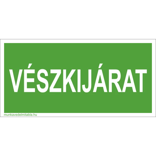 Vészkijárat