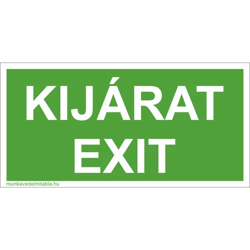 Kijárat,Exit