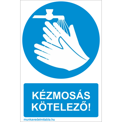 Kézmosás kötelező!