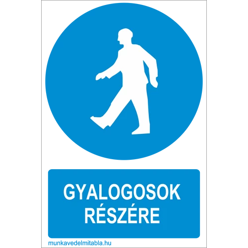 Gyalogosok részére