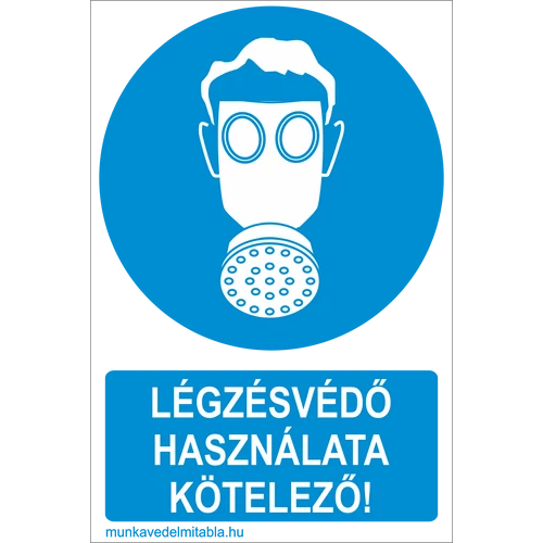 Gázálarc használata kötelező!