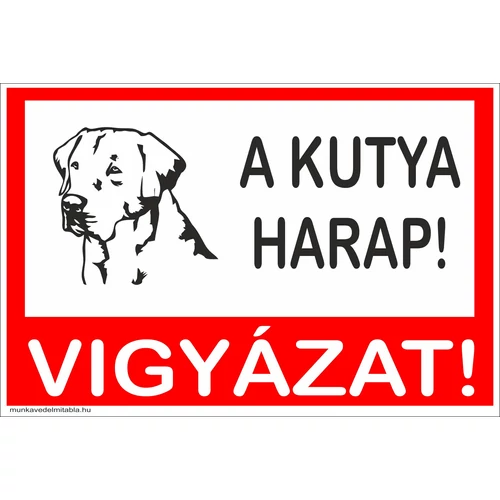 1-250160 Vigyázz a kutya harap!