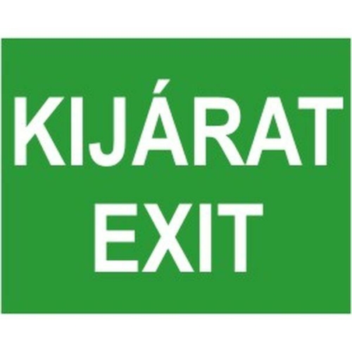 Kijárat,Exit