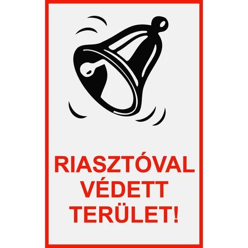 Riasztóval védett terület