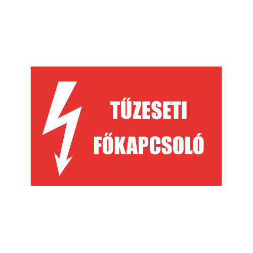 tűzeseti főkapcsoló 160250 UV