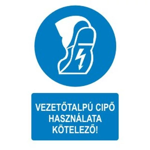 Vezetőtalpú cipő használata kötelező!