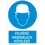 Kép 1/4 - Fejvédő használata kötelező