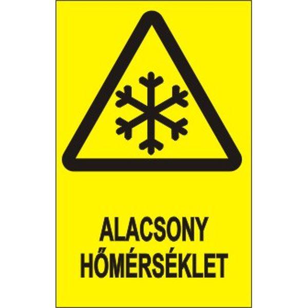 Alacsony hőmérséklet - műanyag, 150*100mm