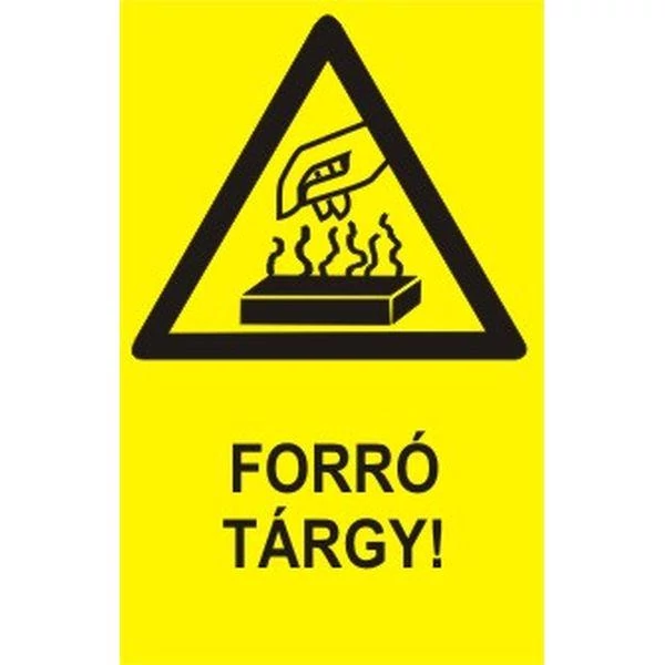 Forró tárgy! - öntapadó, 150*100