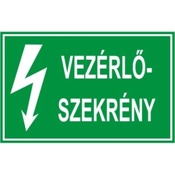 Vezérlőszekrény - öntapadó, 90*60mm